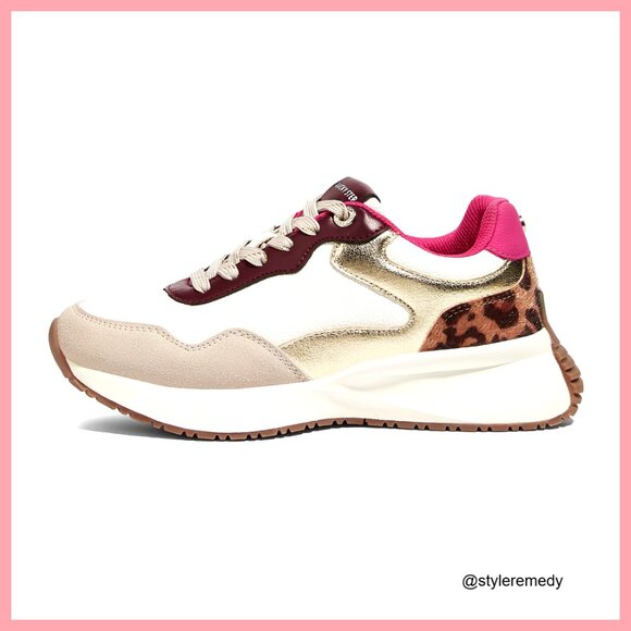 Shoes - Women's Platform Sneakers Slip-Resistant Breathable Running Walking Shoes